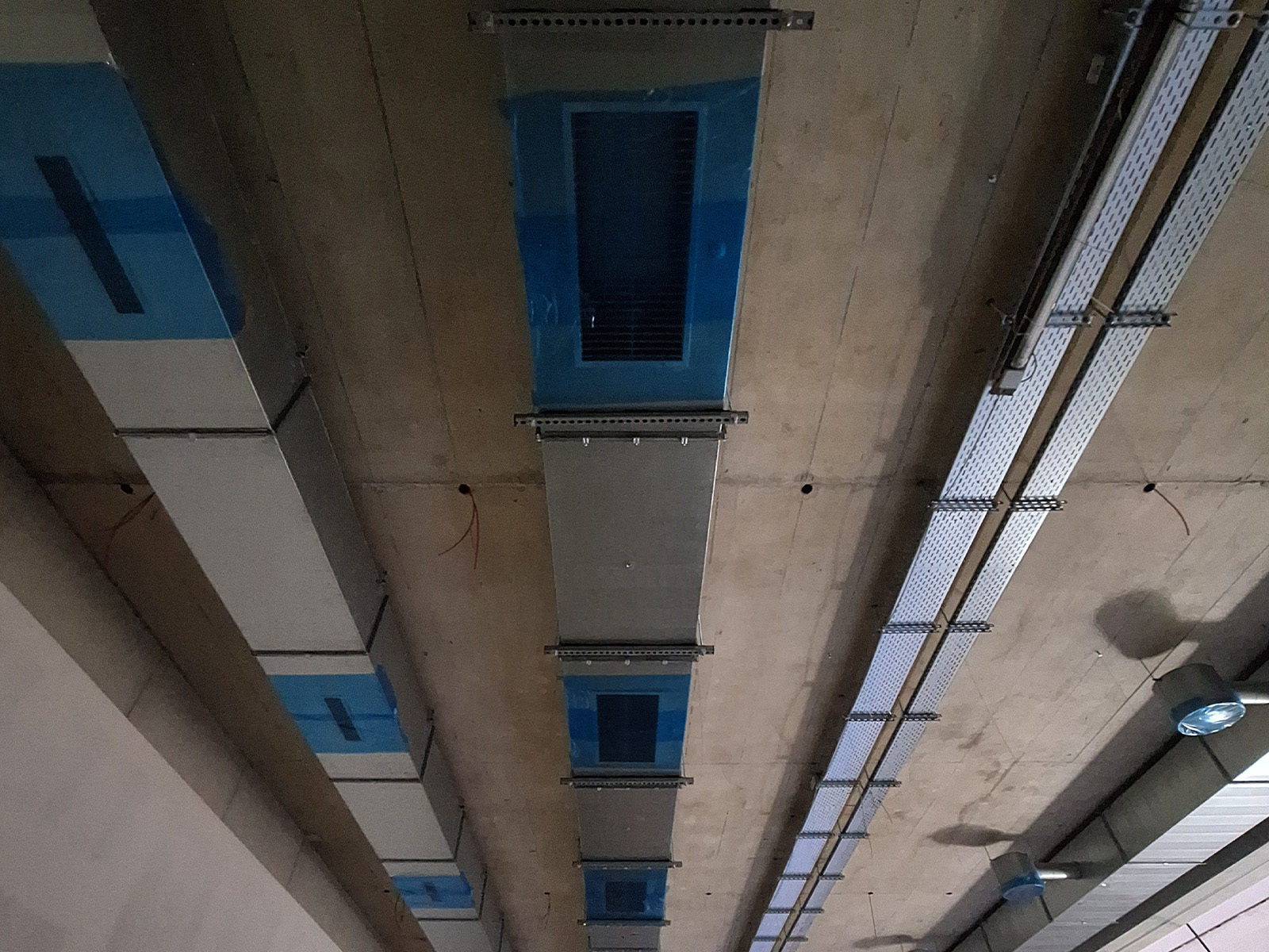 MKKD Ingolstadt &ndash; Detail der Entrauchungskomponenten